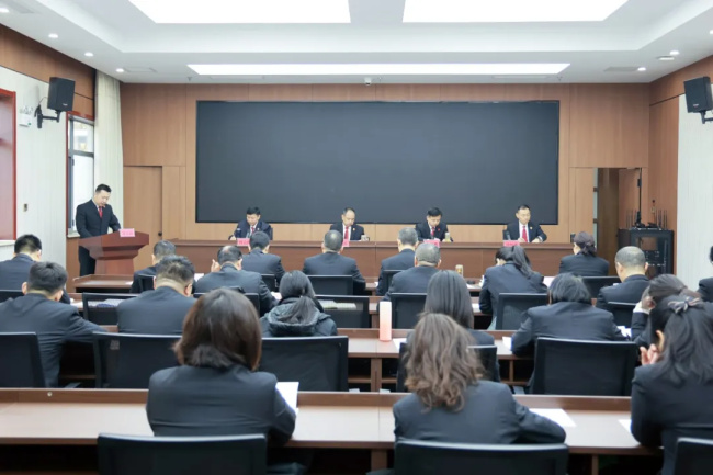 漯河中院组织召开全市法院优化营商环境工作会