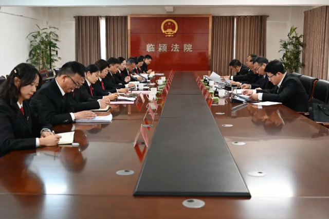 市中院方辽伟副院长赴临颍县人民法院督导检查工作