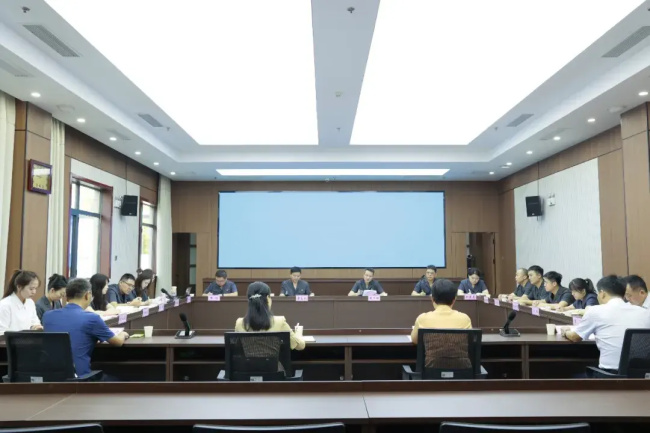 漯河中院召开“执行款物精细化管理系统”研发应用座谈会